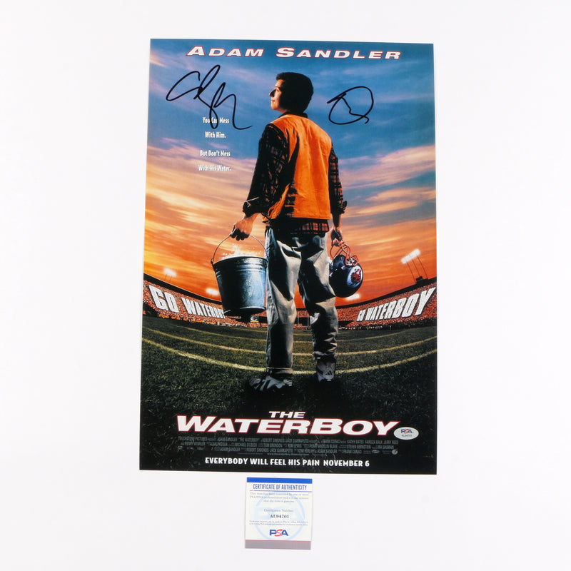 Adam Sandler signed Photo The Waterboy 12x18 PSA COA