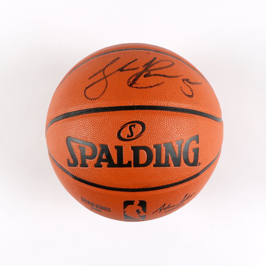 Jalen Rose Signed Basketball Michigan Wolverines Fab Five auto Beckett COA