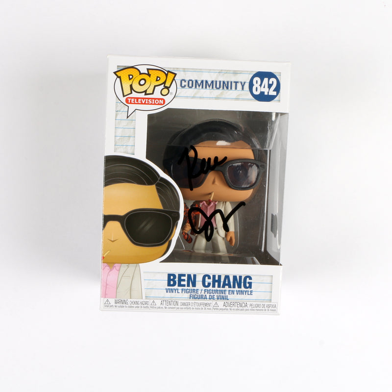 Ken Jeong Signed Funko Pop 842 Community Ben Chang Beckett
