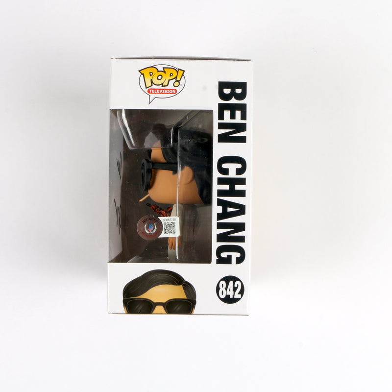 Ken Jeong Signed Funko Pop 842 Community Ben Chang Beckett