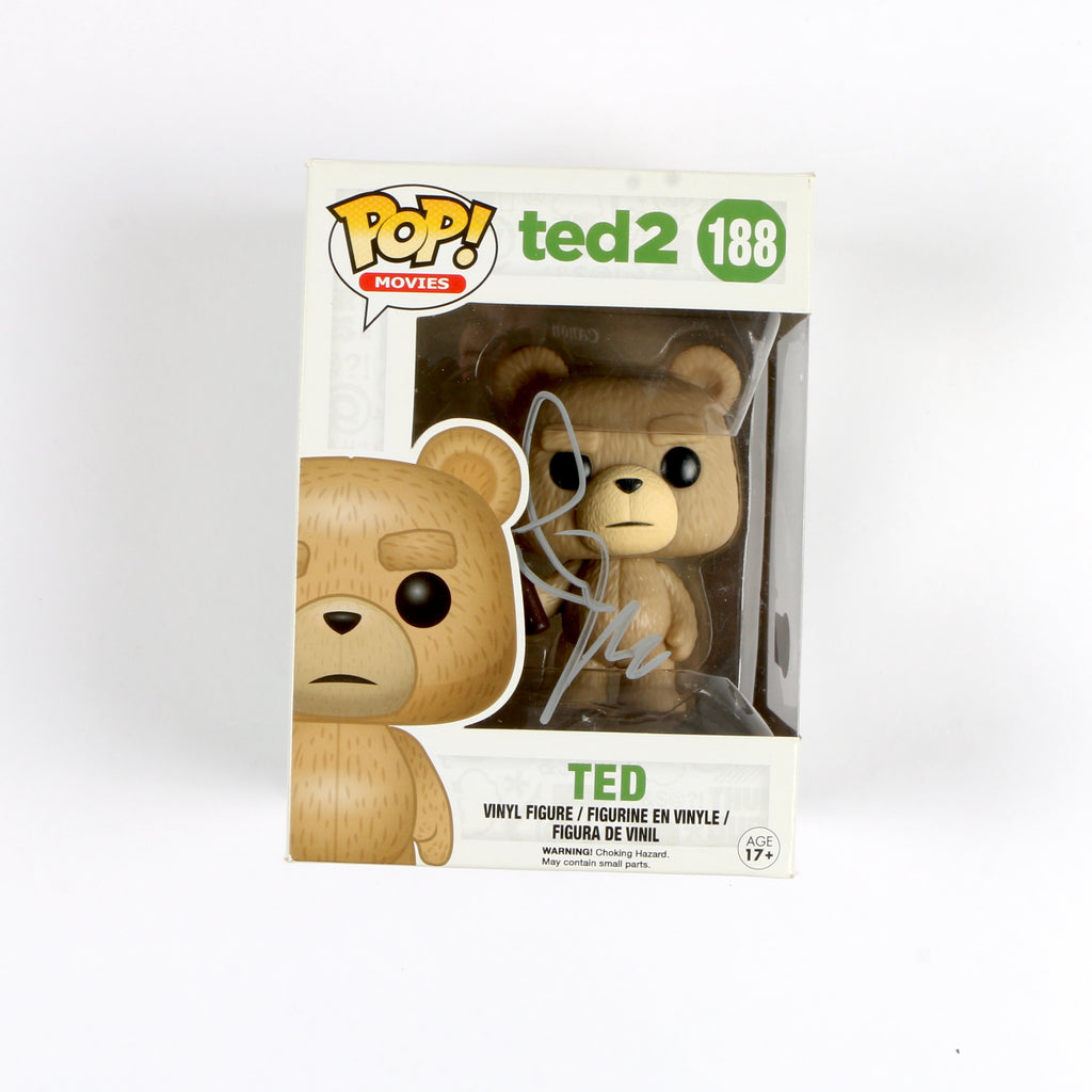 Mark Wahlberg Signed Funko Pop 188 Ted Ted 2 Beckett
