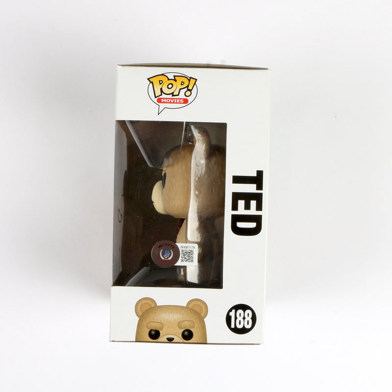 Mark Wahlberg Signed Funko Pop 188 Ted Ted 2 Beckett