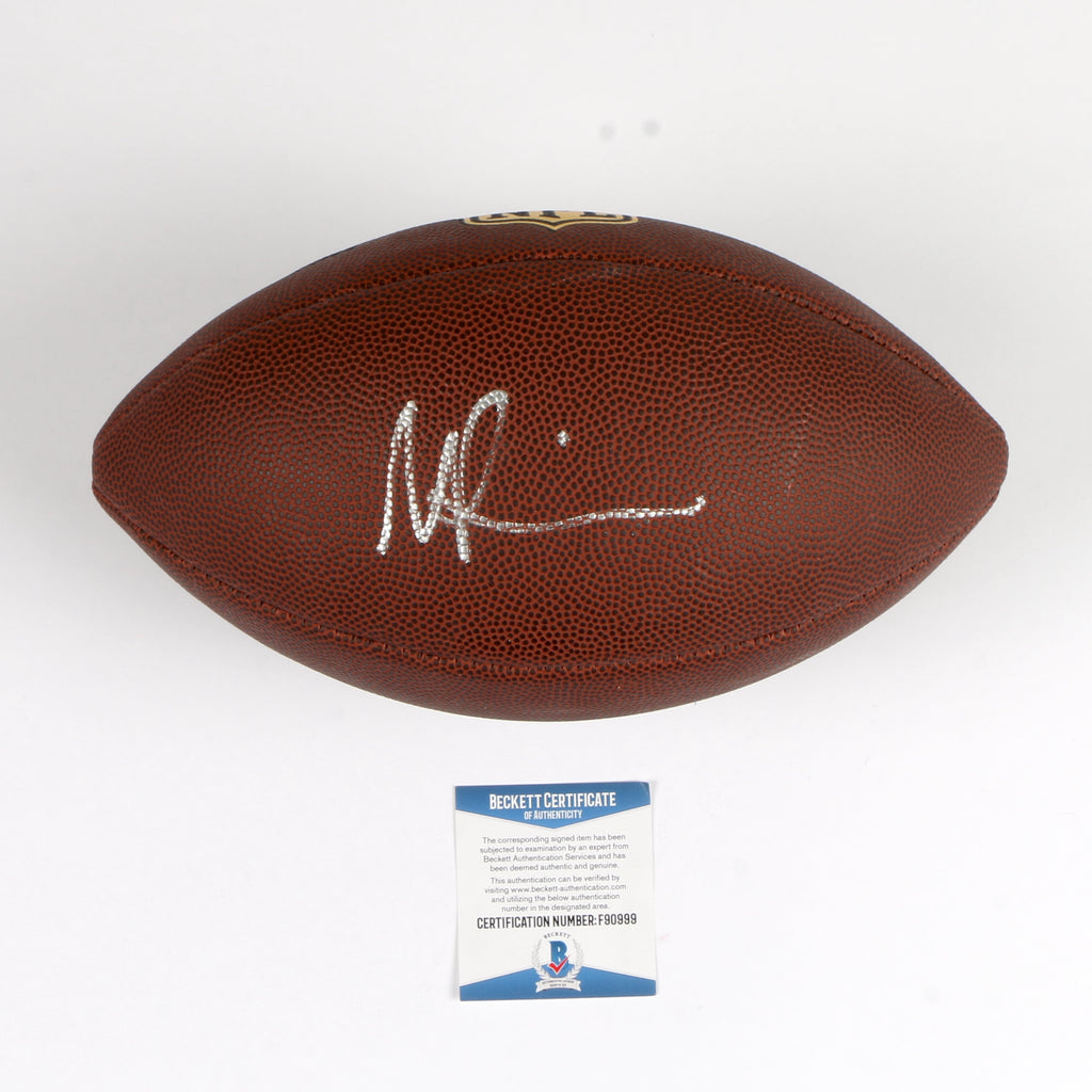 George Pickens Signed Football Duke Replica Pittsburgh Steelers Beckett