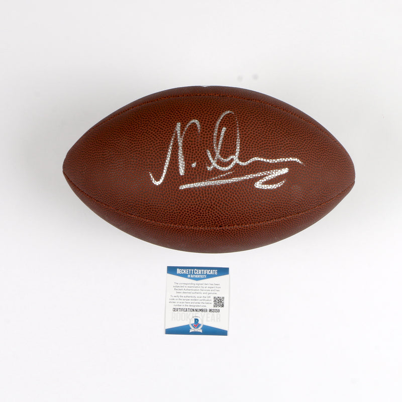 Nakobe Dean Signed Football Duke Replica Philadelphia Eagles Beckett