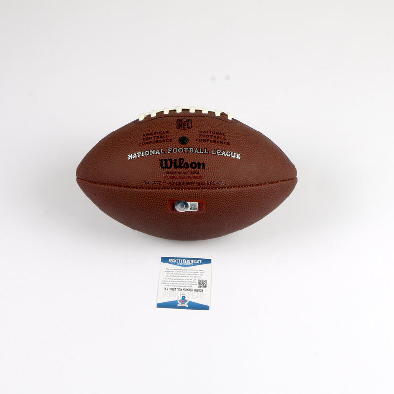 Nakobe Dean Signed Football Duke Replica Philadelphia Eagles Beckett