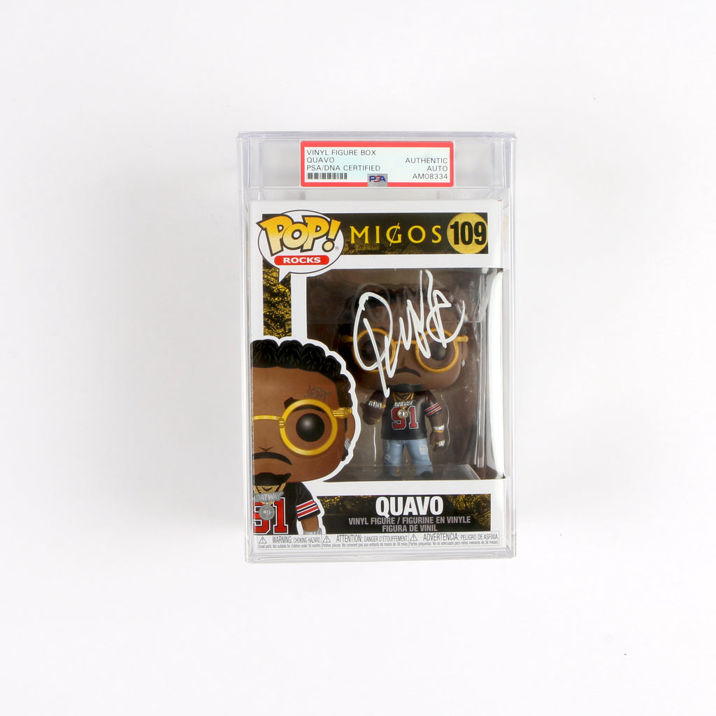 Quavo Signed Funko Pop Migos Rapper Encapsulated PSA