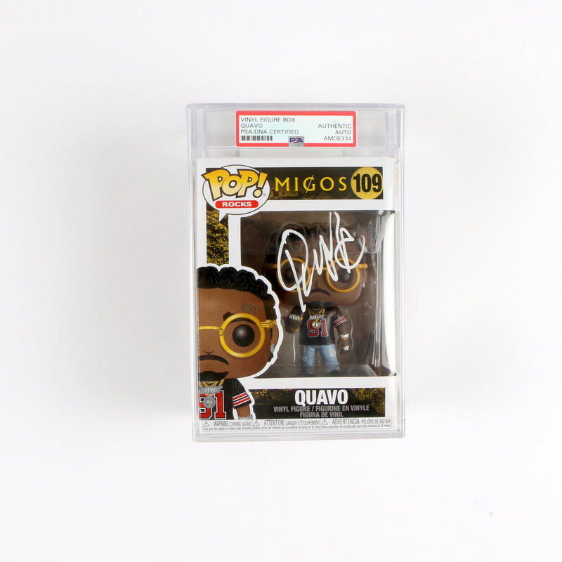 Quavo Signed Funko Pop Migos Rapper Encapsulated PSA