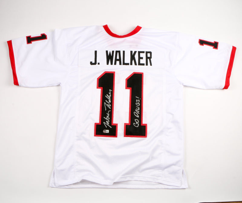 Jalon Walker Signed Jersey Georgia Bulldogs Beckett