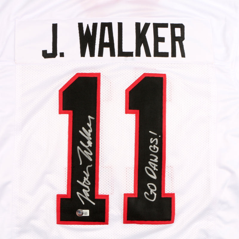 Jalon Walker Signed Jersey Georgia Bulldogs Beckett