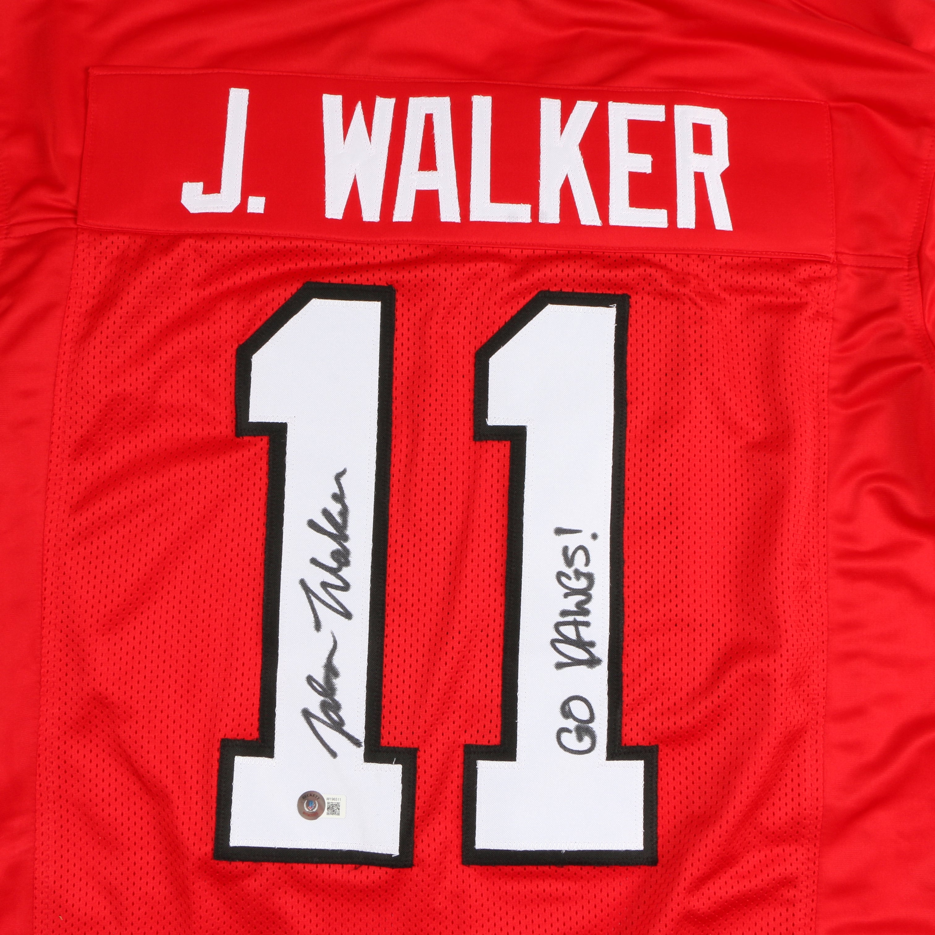 Jalon Walker Signed Jersey Georgia Bulldogs Beckett – More Than Sports