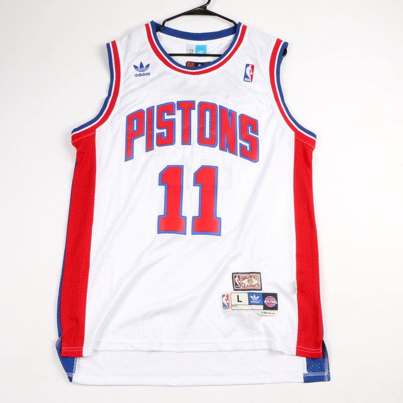 Isiah Thomas Signed Detroit Pistons White Jersey Beckett