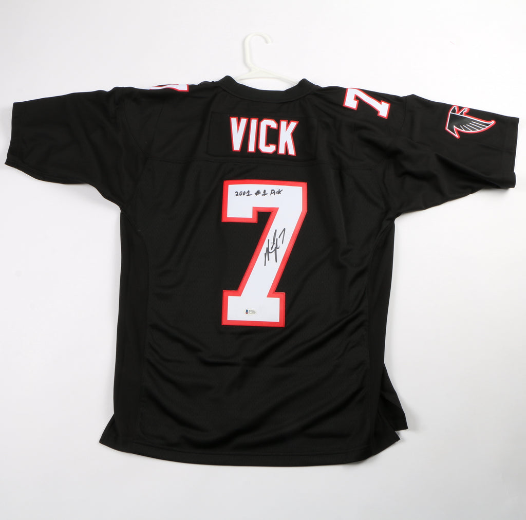 Michael Mike Vick signed autographed Mitchell and Ness jersey Beckett COA