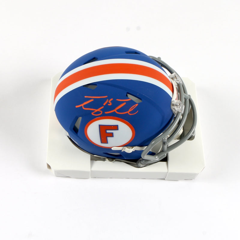 Tim Tebow Signed mini helmet Florida Gators Beckett