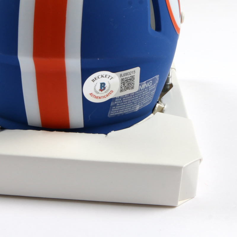 Tim Tebow Signed mini helmet Florida Gators Beckett