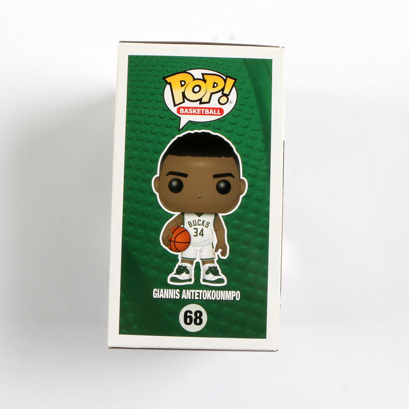 Copy of Giannis Antetokounmpo Signed Funko Pop Milwaukee Bucks Beckett