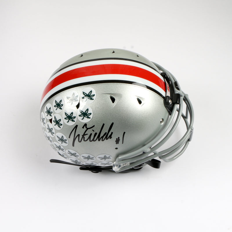 Justin Fields Signed Full Size Helmet Authentic Ohio State Buckeyes Beckett