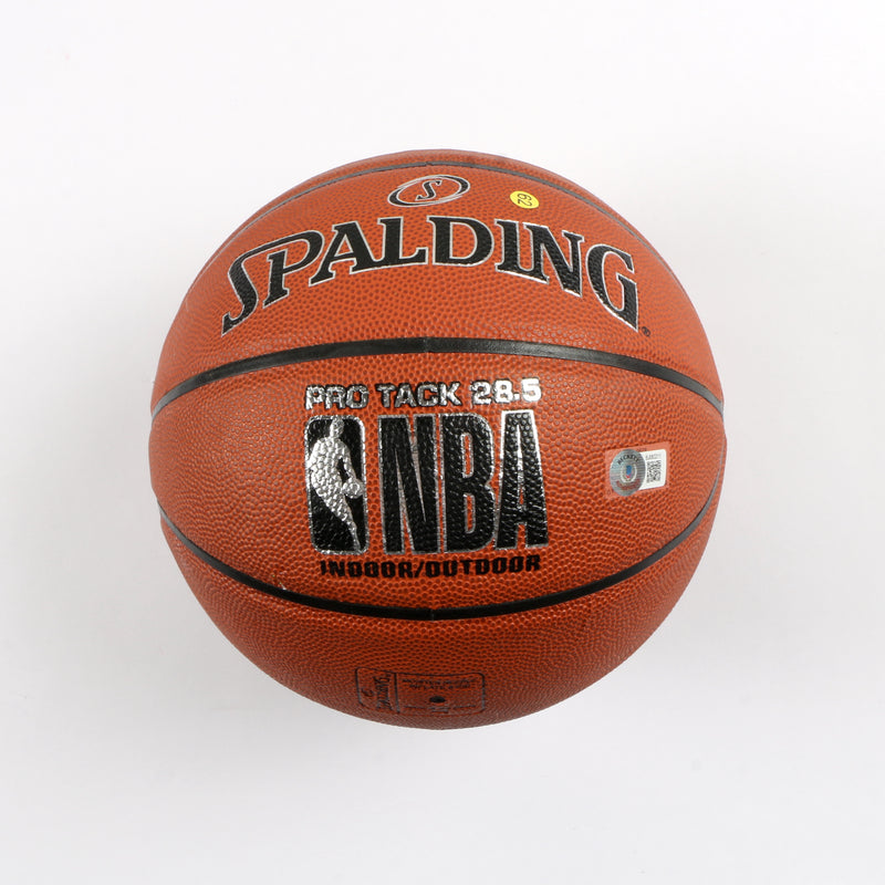 Charles Barkley Signed Basketball Spalding Phoneix Suns Sixers Beckett