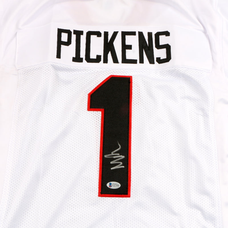 George Pickens Signed Jersey White Georgia Bulldogs – More Than Sports
