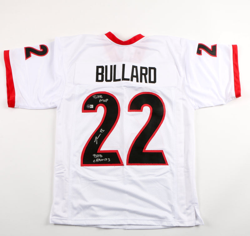 Javon Bullard Signed Jersey Georgia Bulldogs Beckett