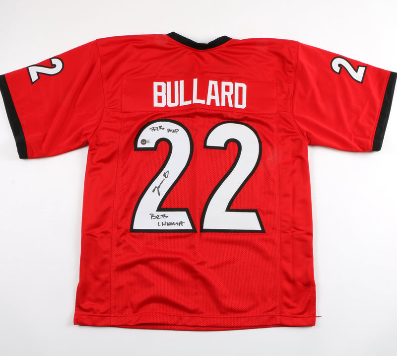 Javon Bullard Signed Jersey Georgia Bulldogs Beckett