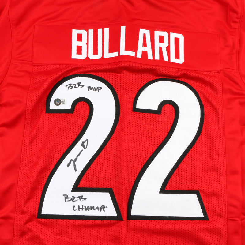 Javon Bullard Signed Jersey Georgia Bulldogs Beckett