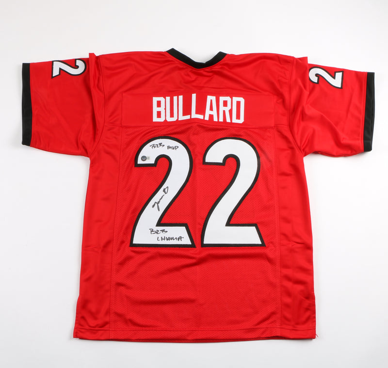 Javon Bullard Signed Jersey Georgia Bulldogs Beckett