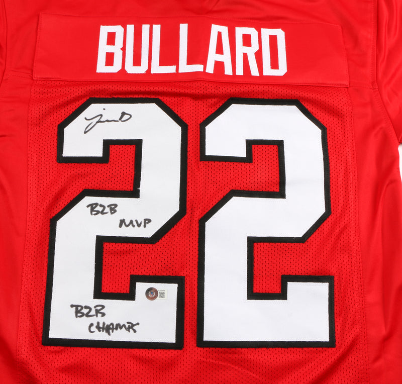 Javon Bullard Signed Jersey Georgia Bulldogs Beckett