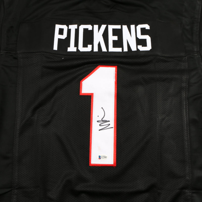 George Pickens Signed Jersey White Georgia Bulldogs