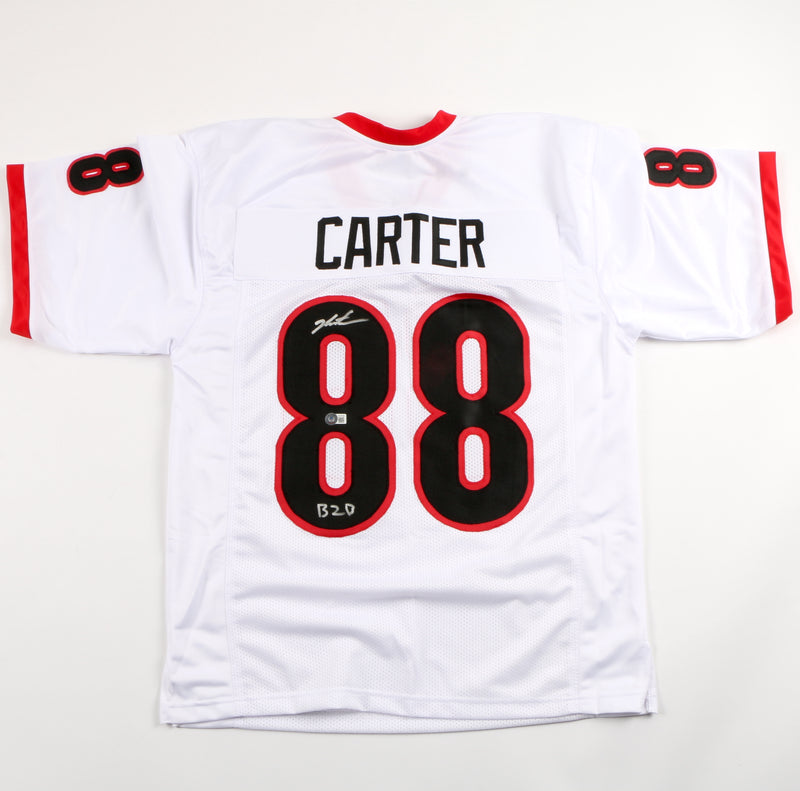 Jalen Carter Signed Jersey Georgia Bulldogs Beckett