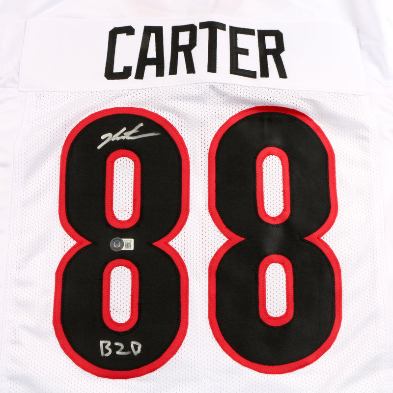 Jalen Carter Signed Jersey Georgia Bulldogs Beckett