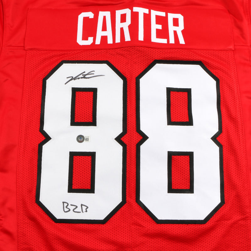 Jalen Carter Signed Jersey Georgia Bulldogs Beckett