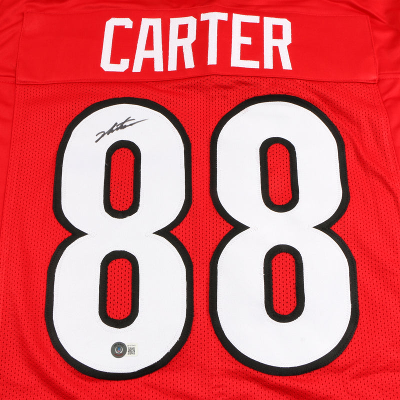 Jalen Carter Signed Jersey Georgia Bulldogs Beckett