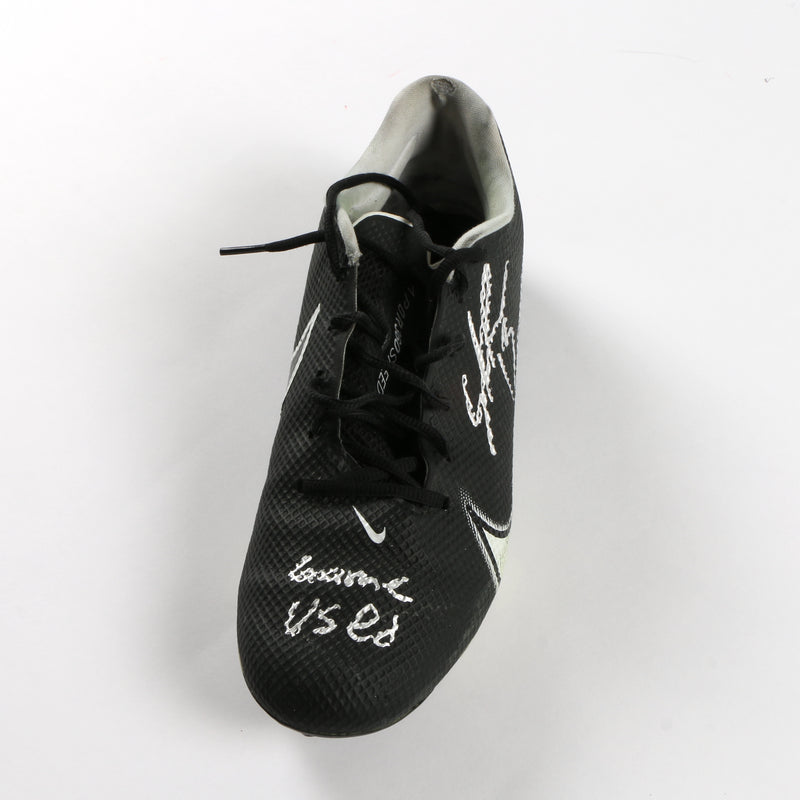 Stetson Bennett Signed Cleats Game Used Georgia Bulldogs Beckett