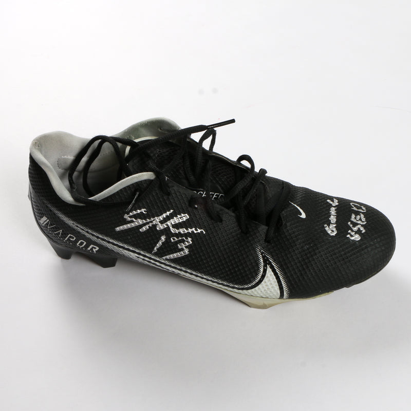 Stetson Bennett Signed Cleats Game Used Georgia Bulldogs Beckett