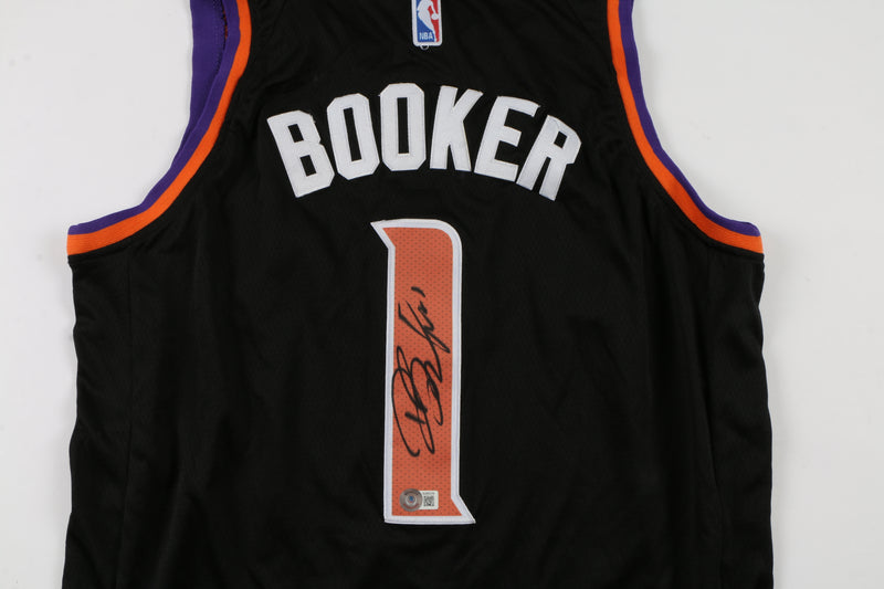 Devin Booker Signed Jersey Phoneix Suns Beckett