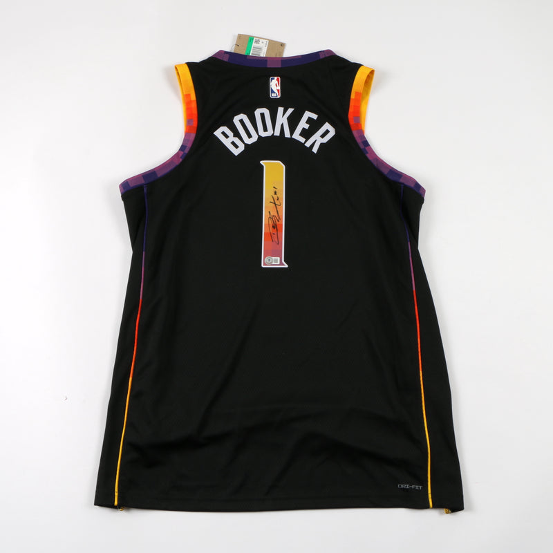 Devin Booker Signed Jersey Phoneix Suns Beckett