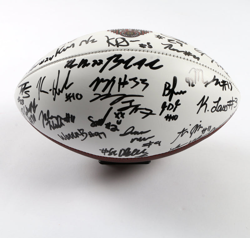 Georgia Bulldogs 2022 Team Signed Football Stetson Bennett Ladd Brock National Champs BAS AC32292