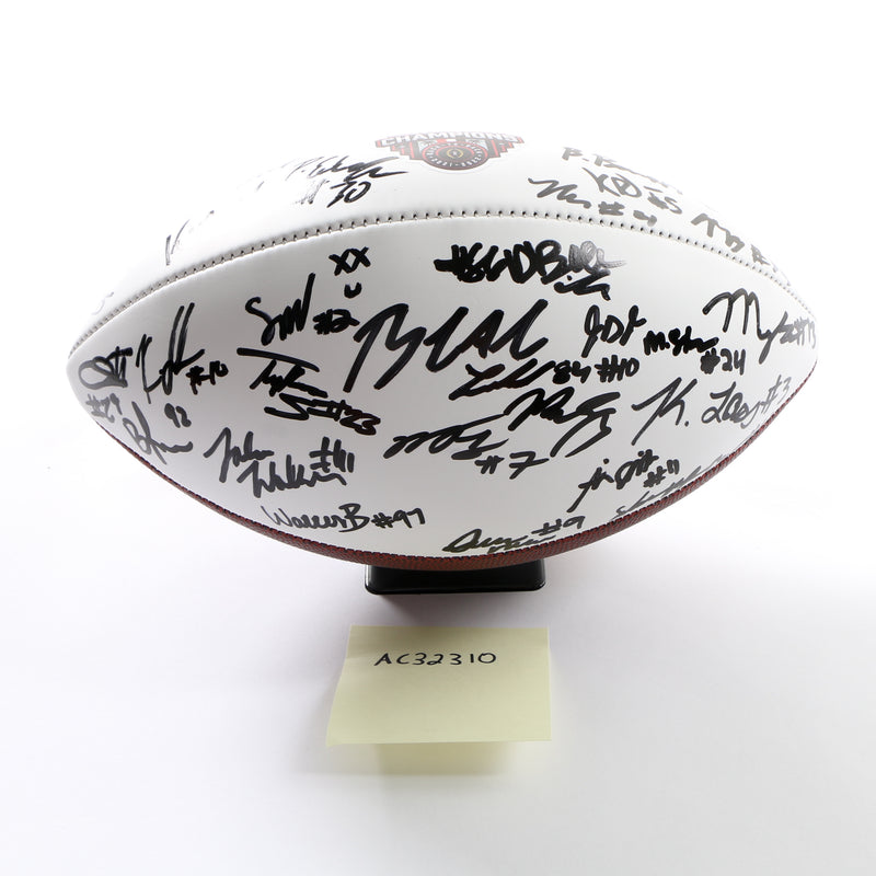 Georgia Bulldogs 2022 Team Signed Football Stetson Bennett Ladd Brock National Champs BAS AC32310