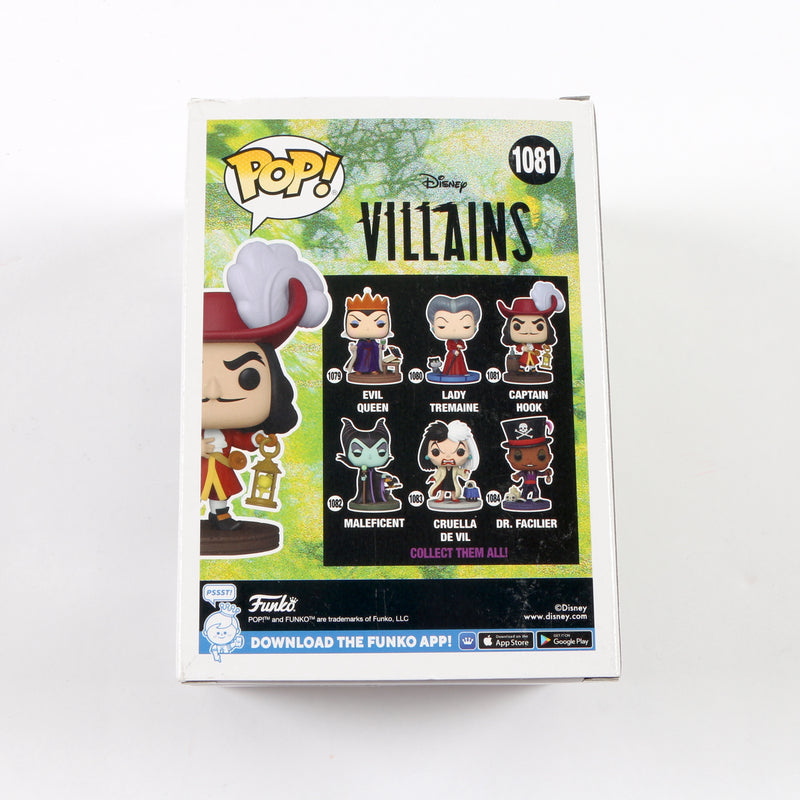 Dustin Hoffman Signed Funko Pop #1081 Captain Hook Disney Villains Beckett