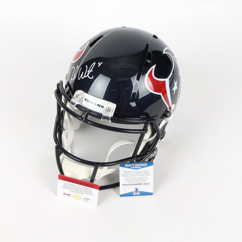 Deshaun Watson Signed Houston Texans Full Size Helmet