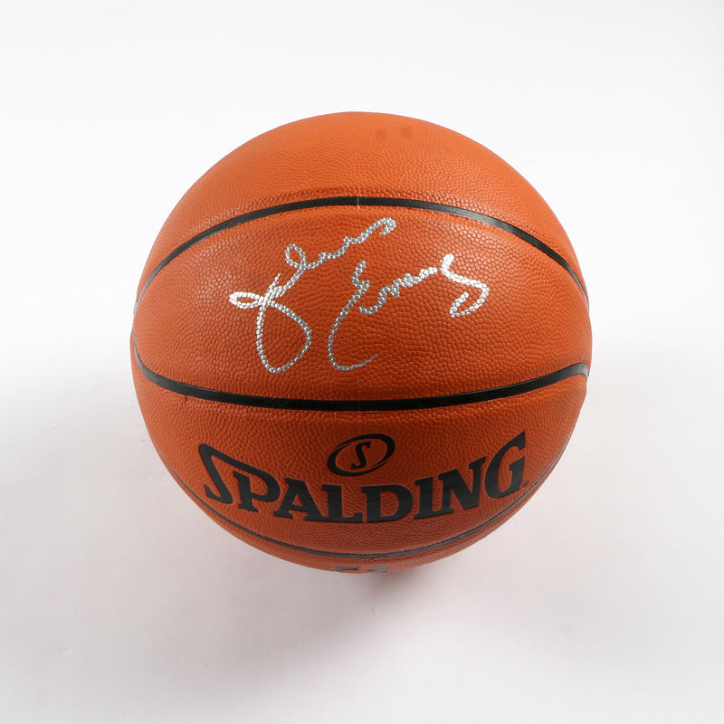 Julius Erving Signed Basketball Philadelphia 76ers Beckett