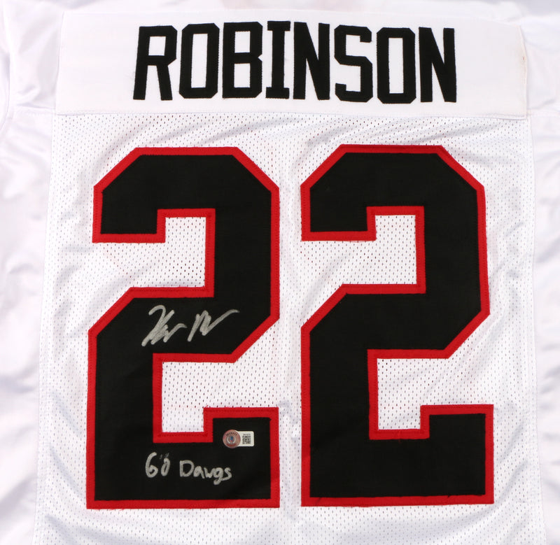 Branson Robinson Signed Jersey Georgia Bulldogs Beckett