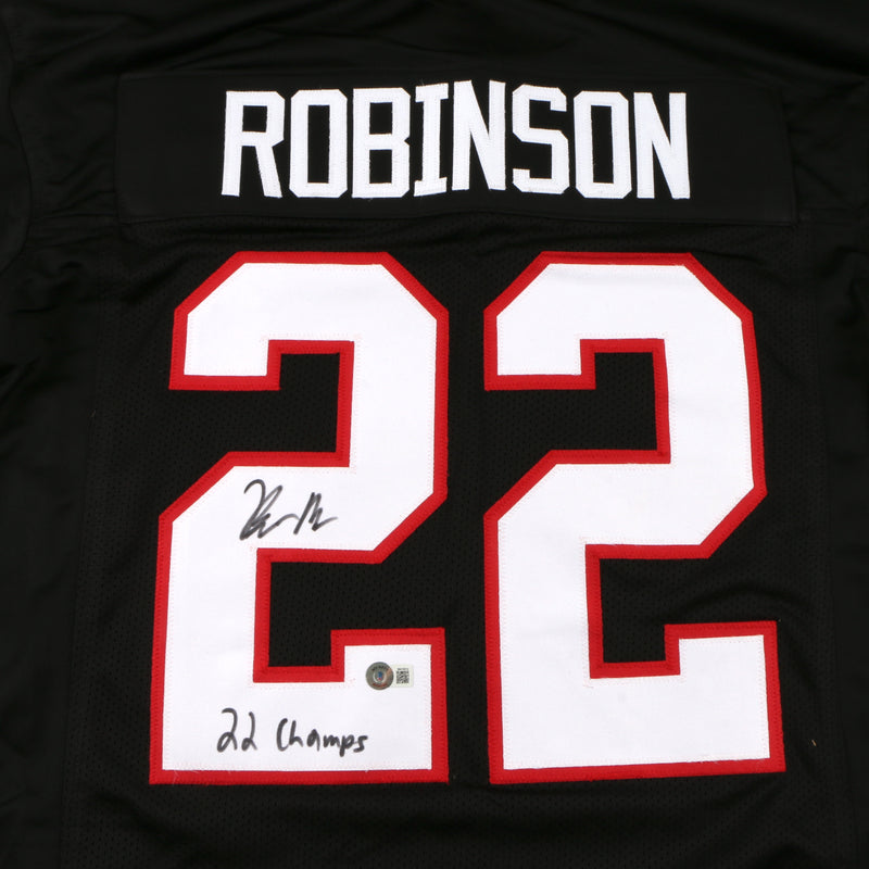 Branson Robinson Signed Jersey Georgia Bulldogs Beckett