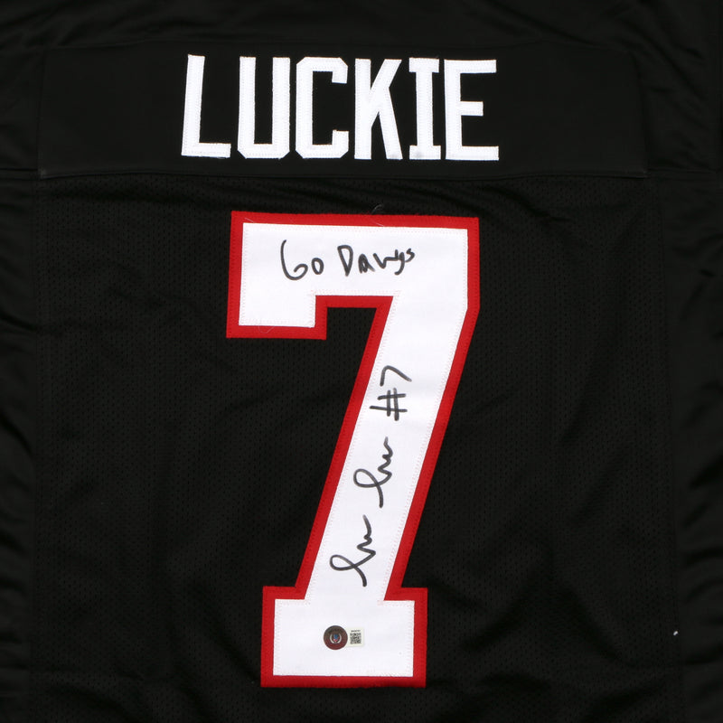 Lawson Luckie Signed Jersey Georgia Bulldogs Beckett