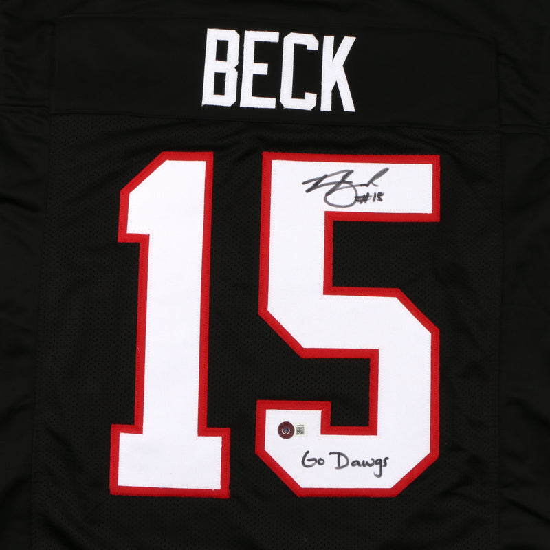 Carson Beck Signed Jersey Georgia Bulldogs Beckett