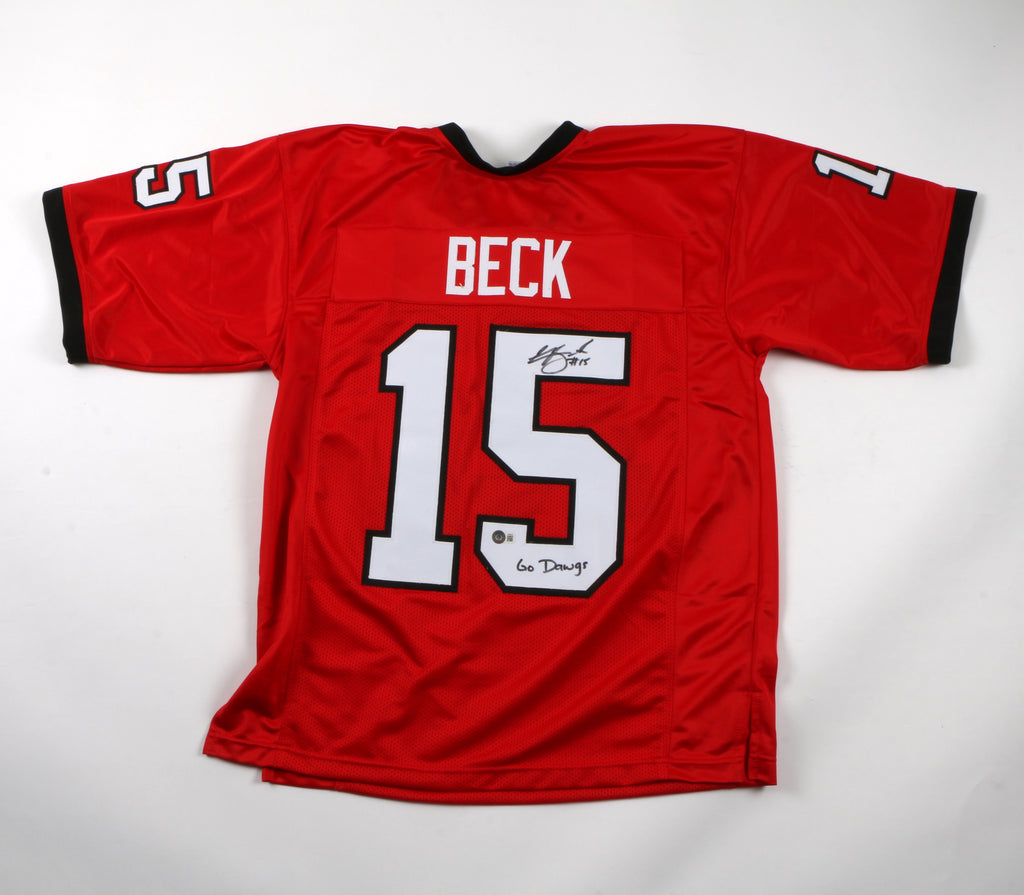 Carson Beck Signed Jersey Georgia Bulldogs Beckett