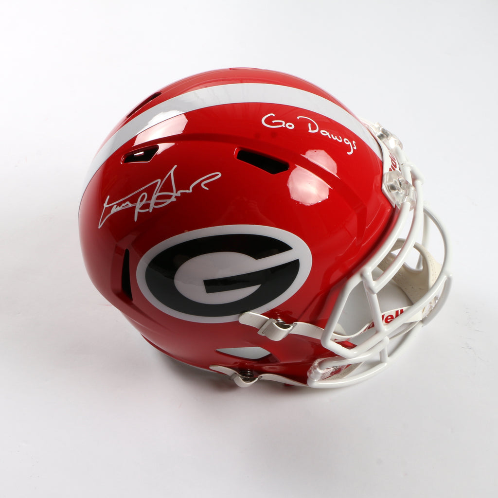 Carson Beck Signed Helmet Full size Replica Georgia Bulldogs Beckett