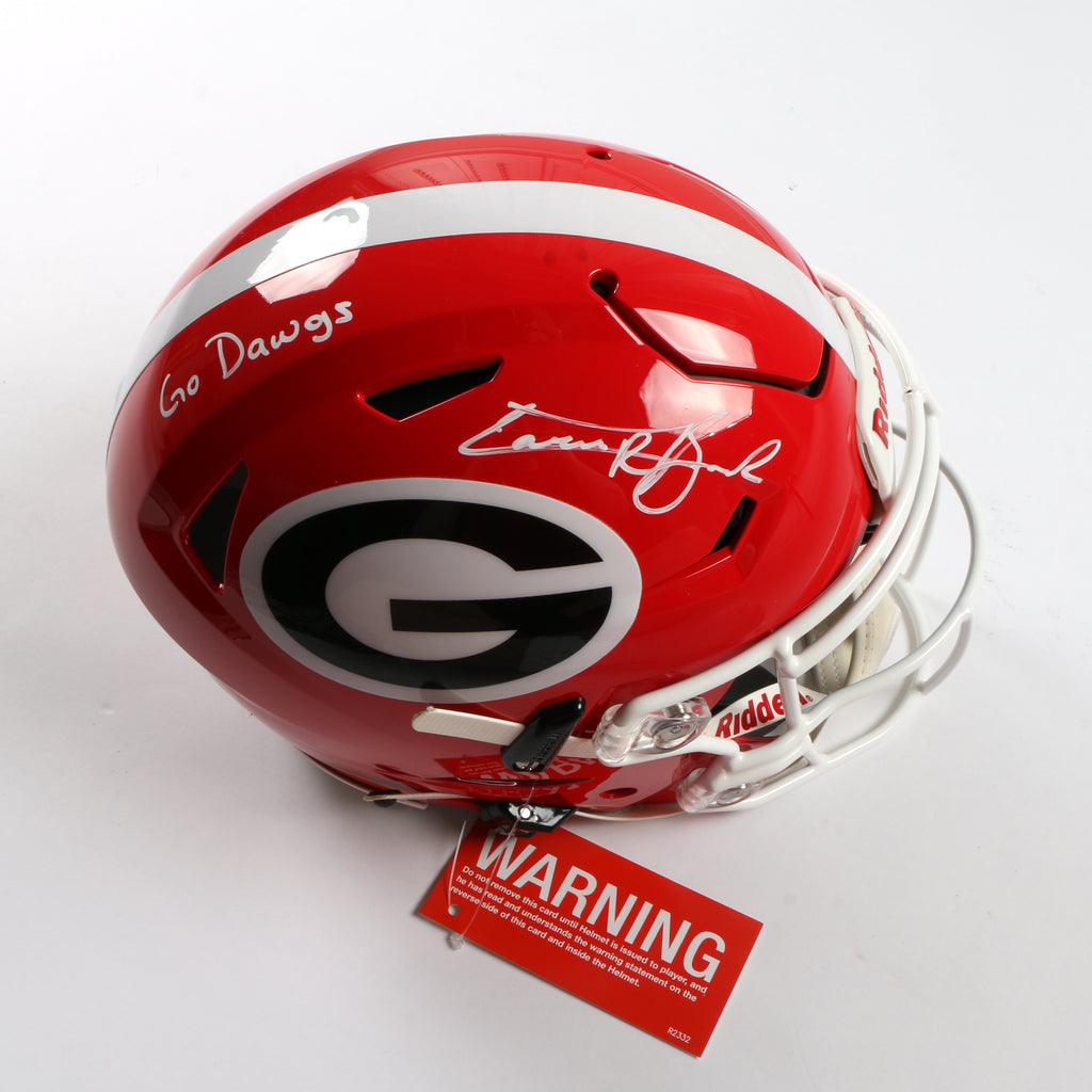 Carson Beck Signed Helmet Full size Speed Flex Georgia Bulldogs Beckett