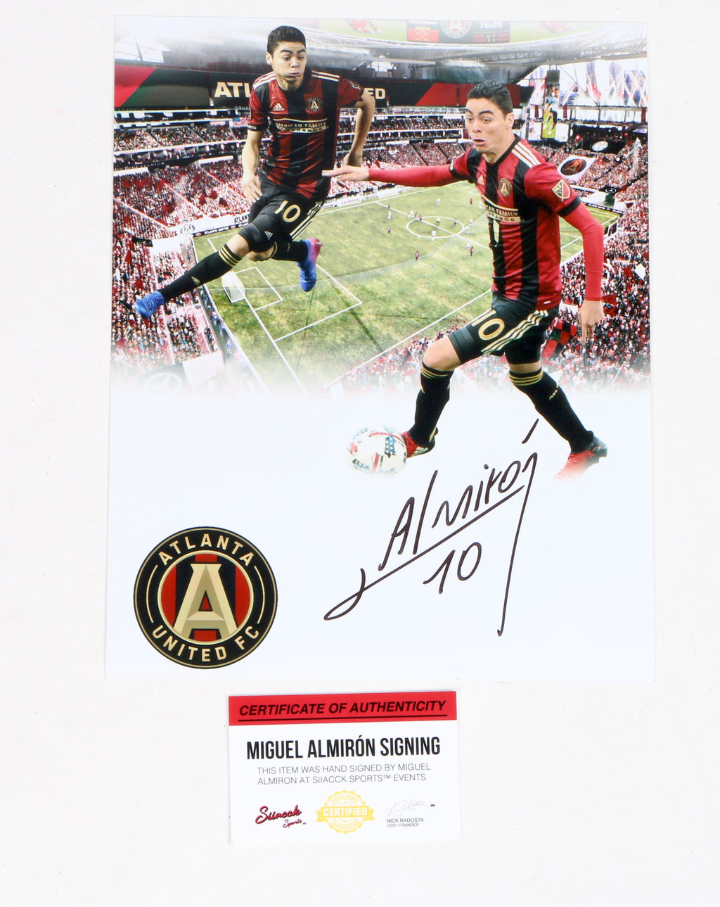 Miguel Almiron 8x10 Stadium Edit Atlanta United FC