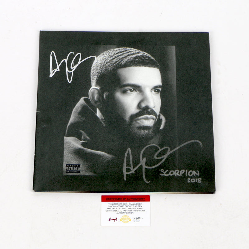 Drake Signed Scorpion Vinyl – More Than Sports